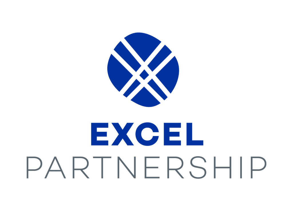 EXCEL Partnership Logo Stacked Vertically