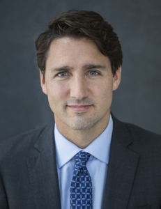 The Right Honourable Justin Trudeau